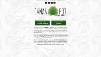 Website Screenshot: Cannapot Hanfsamen Cannabissamen Hanfshop - Cannapot Hanfshop - medizinische Hanfsamen - Cannabissamen - Date: 2023-06-22 12:13:17