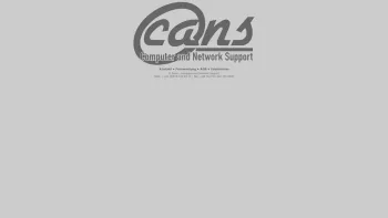 Website Screenshot: Cans - Computer and Network Support - Cans - Computer and Network Support - Date: 2023-06-22 12:13:17