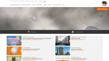 Website Screenshot: Capatect Baustoffindustrie GmbH - Capatect - Alles andere ist nur Fassade - Date: 2023-06-14 10:39:15
