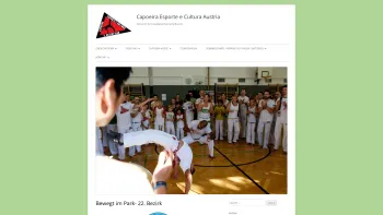 Website Screenshot: Capoeira Esporte e Cultura Austria, Zentrum für brasilianische Kampfkunst - Capoeira Esporte e Cultura Austria - Wien / NÖ - Date: 2023-06-22 15:13:17