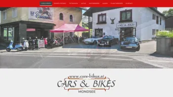 Website Screenshot: CARS & BIKES Ing. Bernhard Widlroither - KFZ und Motorrad-Fachhändler - Cars & Bikes Mondsee - Date: 2023-06-22 15:10:44