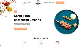 Website Screenshot: Catering-suche.at - ᐅ Caterings finden & beauftragen | Catering-Suche.at - Date: 2023-06-26 10:26:11