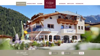 Website Screenshot: Appartements Central Pertisau am Achensee - GRIASS EICH im Boutique Hotel Central - Date: 2023-06-22 15:00:13