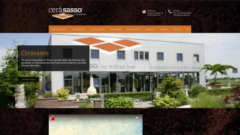 Website Screenshot: cerásasso by wilfried bast - Cerásasso – Fachmarkt für Qualitätsfliesen und Natursteine - Date: 2023-06-22 15:00:13