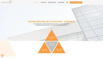 Website Screenshot: Erich Altrichter Gesellschaft cgr.at - Startseite - Altrichter Gebäudereinigung - Date: 2023-06-22 15:00:13