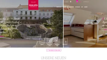 Website Screenshot: Chalupa - Immobilienmakler in Wien | Chalupa Immobilien - Date: 2023-06-22 15:00:13