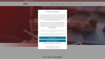 Website Screenshot: CHD Christian Dumhart - CHD Electronic Engineering – Smarte Lösungen für Ihren Erfolg! - Date: 2023-06-22 12:13:18
