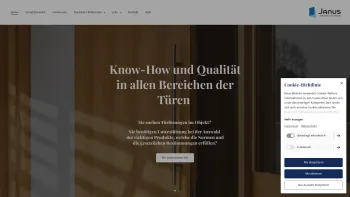 Website Screenshot: Chemholz Holz und Kunststoffverarbeitung GmbH - Strahlenschutz | Janus Objekttüren - Date: 2023-06-22 12:13:18