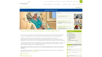 Website Screenshot: Christian-Doppler-Klinik CDK - Herzlich willkommen Uniklinikum Salzburg - Christian-Doppler-Klinik - Date: 2023-06-22 12:13:18