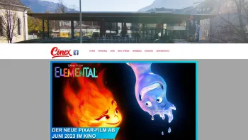 Website Screenshot: Cine-X Lienz - .: CineX :. - Ihr Kino in Lienz - Date: 2023-06-22 15:11:09