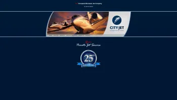 Website Screenshot: CITY-JET Luftfahrtgesellschaft m.b.H. - City-Jet - The European Business Jet Company at Vienna Airport! - Date: 2023-06-22 15:11:09