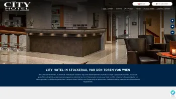 Website Screenshot: City-Hotel City Hotel Stockerau - Hotel | Stockerau | Wien - City Hotel GmbH - Date: 2023-06-14 10:39:18