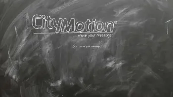 Website Screenshot: Citymotion Werbeges.mb.H. - CityMotion – move your message! - Werbung die wirkt. - Date: 2023-06-22 15:11:09