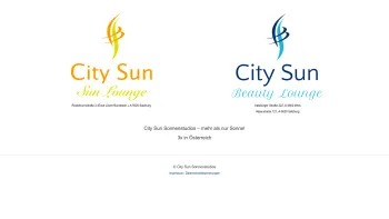 Website Screenshot: City Sun - Sonnenstudios - City Sun Sonnenstudios 4x in Österreich - Date: 2023-06-22 15:11:09