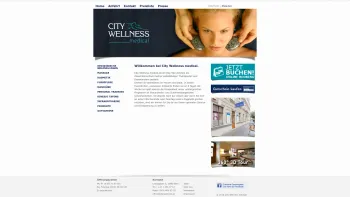 Website Screenshot: CITY WELLNESS - CITY WELLNESS MEDICAL - Day Spa in 1080 Wien - Date: 2023-06-22 12:13:18