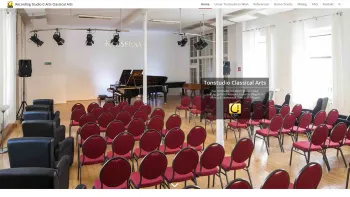 Website Screenshot: C-Arts Classical Arts Waldegg & Hajek OG - Tonstudio C-Arts Classical Arts Wien – Aufnahmen im 280m² großen Saal mit mehreren Flügeln - Date: 2023-06-15 16:02:34