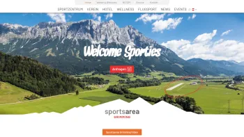 Website Screenshot: Wellness-, Trainings & Alpenflugzentrum Niederöblarn, Sportregion Schladming - Sportsarea Grimming - Zentrum für Sport & Wellness in ✈ Niederöblarn - Date: 2023-06-22 12:13:19