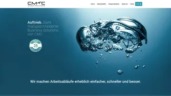 Website Screenshot: CMC-Solutions - Business Solutions von CMC - ERP Lösungen, Business Software - Date: 2023-06-15 16:02:34