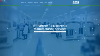 Website Screenshot: cms electronics gmbh - Home: CMS-Electronics - Date: 2023-06-22 15:00:13