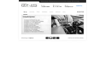Website Screenshot: CNSS Inh. H.Sternad - Über uns - Willkommen bei CNSS - Ihr kompetenter Partner in EDV und Netzwerk - Date: 2023-06-22 15:00:13