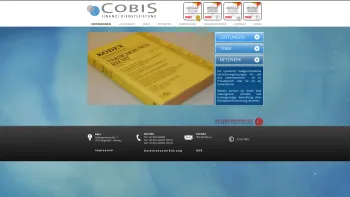 Website Screenshot: COBIS Vermögensberatung und versicherungsmakler GmbH - UNTERNEHMEN | cobis - Date: 2023-06-14 10:47:16