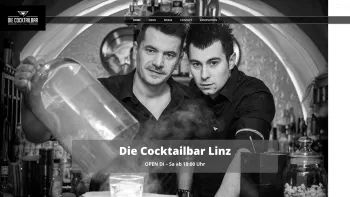 Website Screenshot: Die COCKTAILBAR - Die Cocktailbar Linz » Die Cocktailbar Linz - Date: 2023-06-15 16:02:34
