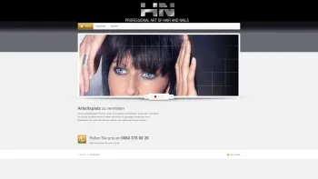 Website Screenshot: Coiffeur Reinhard & Beauty Cosmetics - HAIR+NAILS - Date: 2023-06-22 15:00:14