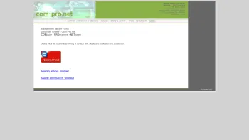 Website Screenshot: Max Haas - Computer und Programme - COM-PRO.NET - Computer-Programme-Netzwerke - Date: 2023-06-22 12:13:21