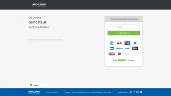Website Screenshot: comdata Systemhaus - comdata.at steht zum Verkauf - Sedo GmbH - Date: 2023-06-22 12:13:21