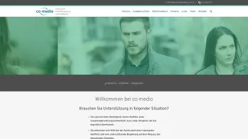 Website Screenshot: Inst. f. Konfliktregelung & Mediation in Wien, NÖ und dem Bgld. - co medio - Institut für Konfliktregelung u. Mediation - Date: 2023-06-22 12:13:21