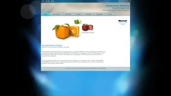 Website Screenshot: Component Software GmbH - Home - Component Software GmbH - Date: 2023-06-14 10:39:18
