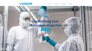 Website Screenshot: comprei - comprei – Experte für Reinraum - Date: 2023-06-22 12:13:21