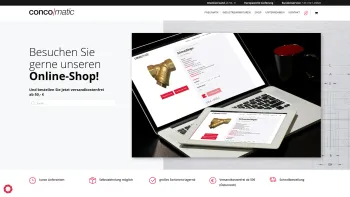 Website Screenshot: Concomatic Austria GmbH - Home | www.concomatic.at - Date: 2023-06-22 15:10:46
