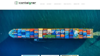 Website Screenshot: Cont-Aigner GmbH - Cont Aigner GmbH – Container aller Art - Date: 2023-06-15 16:02:34