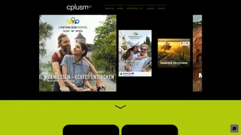 Website Screenshot: consulting a(n)d marketing GmbH - Marketingagentur | Cplusm | Wels - Date: 2023-06-22 15:15:40