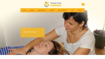 Website Screenshot: CranioSacrale Therapie Gabriela Cincarova Graz - Therapiepraxis Lannach | Gabriela Weiß - Date: 2023-06-22 15:15:40