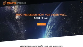 Website Screenshot: Creative Graphics Mediendesign e.U. - Startseite - creative graphics - Experts für Websites & 3D-Animationsfilme - Date: 2023-06-15 16:02:34