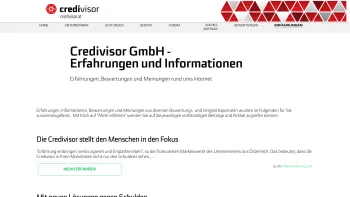Website Screenshot: Credivisor GmbH - Erfahrungen - Credivisor - Date: 2023-06-14 10:38:24