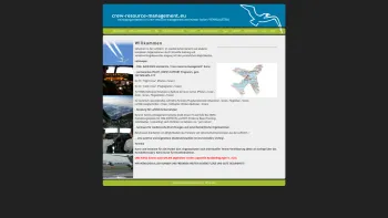 Website Screenshot: crew-resource-management.eu - crew-resource-management.eu - Date: 2023-06-22 15:00:15