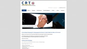Website Screenshot: CRT Gebäudereinigung - Gebäudereinigung Baden: Büroreinigung bei Wien - Date: 2023-06-22 15:00:15