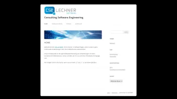 Website Screenshot: Computersoftware Hardware Software PPS Warenwirtschaft PC Scanning Programme Programmierung Netzwerkbetreuung Warenwirtschaftsprog - CSE-LECHNER | Consulting-Software-Engineering - Date: 2023-06-22 15:00:15