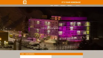 Website Screenshot: Cube Nassfeld - CUBE-Hotels I Alles außer gewöhnlich I CUBE-IT'S YOUR HOMEBASE! - Date: 2023-06-22 15:15:40