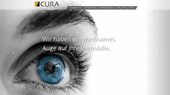 Website Screenshot: Cura Immobilien - Cura Immo - Date: 2023-06-14 10:37:13