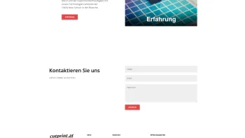 Website Screenshot: cutprint.at Beschriftungen & Druckerei A-6020 Innsbruck - Cutprint Innsbruck - Beschriftungen, Design & Druck - Date: 2023-06-22 15:10:46