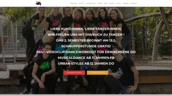 Website Screenshot: Dance and Fun Ballettstudio und Tanzstudio Wien Ballett Hip Hop Musical Jazz Step Videoclip dancing Streetdance Funky Ballett Wien - Dance & Fun | Das Ballett- und Tanzstudio in Währing - Date: 2023-06-22 15:00:15