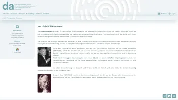 Website Screenshot: Österreichisches Daseinsanalytisches Institut - Daseinsanalytisches Institut - Date: 2023-06-22 15:11:10