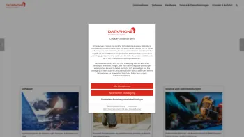 Website Screenshot: Dataphone GmbH - Wir digitalisieren Ihre Supply Chain - Dataphone GmbH - Date: 2023-06-22 15:00:16