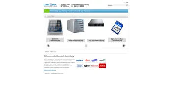 Website Screenshot: DATAREC Datenrettung - Home - Date: 2023-06-14 10:47:19