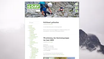 Website Screenshot: Amberger Hütte Stubaier Alpen Pächter Herbert DAV-Sektion Amberg - DAV - Sektion Amberg -DAV – Sektion Amberg - Date: 2023-06-22 15:00:16