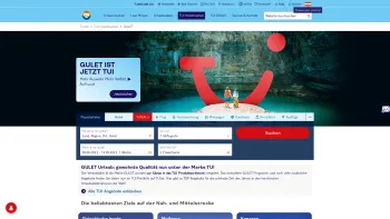 Website Screenshot: Delphin Reisen - GULET Urlaub - Pauschalreisen, Last Minute, Hotels | TUI.at - Date: 2023-06-14 10:39:23